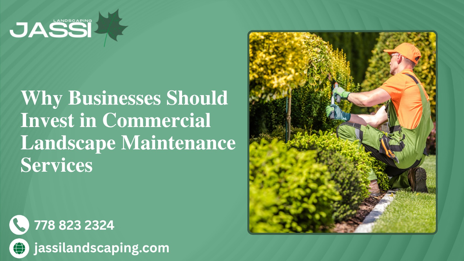 Why Businesses Should Invest in Commercial Landscape Maintenance Services